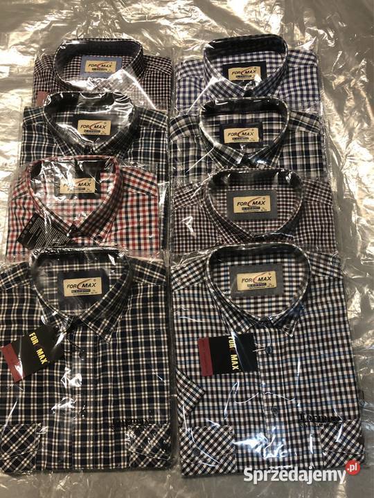 koszule meskie krótki rękaw XL4344 krótki Bluzki i koszule Puławy