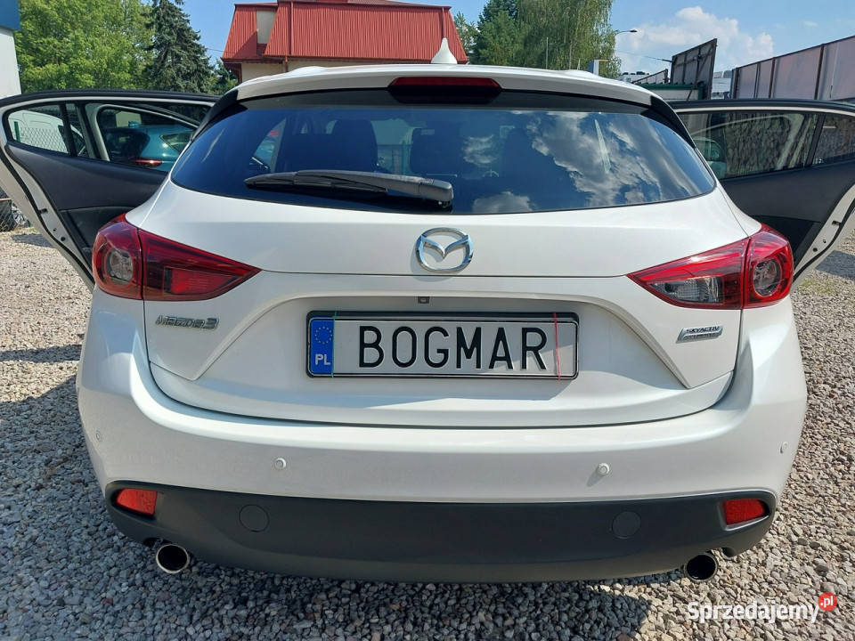 Mazda 3 SALON pierwszy wł BIAŁA PERŁA Ksenony benzyna Samochody osobowe Warszawa