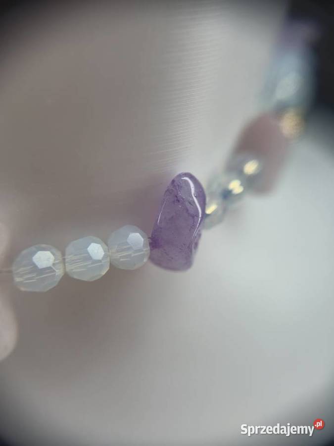 Bransoletka fioletowy czar 18 fairycore Bransoletki Rybnik