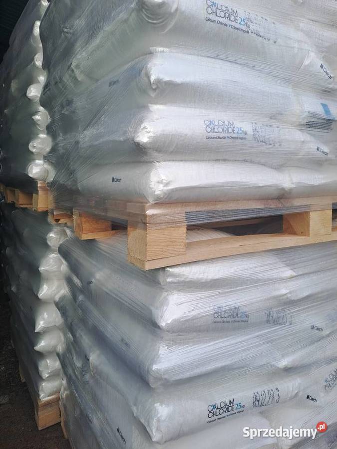 CHLOREK WAPNIA płatki do odladzania posypywania Kozłów Biskupi sprzedam