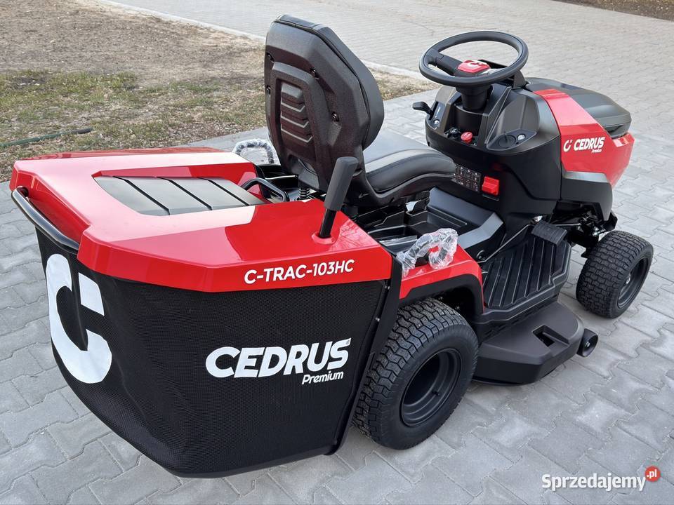 Cedrus CTRAC 18HP VTwin Traktorek Ogrodowy Dymki