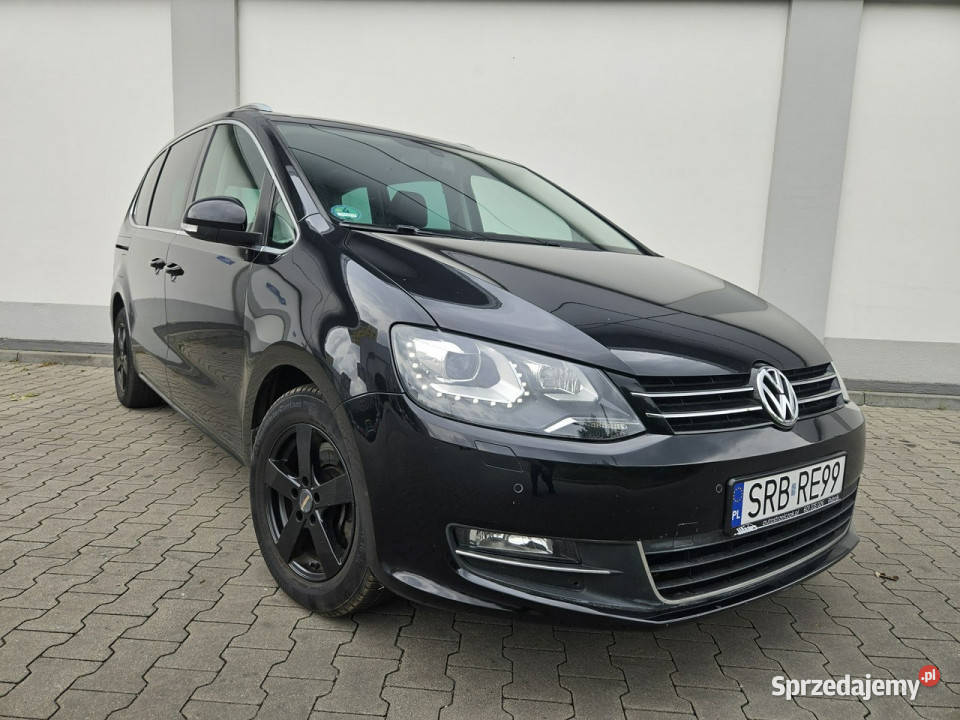 Volkswagen Sharan DSG Panorama Ksenony Skóry Rok produkcji 2011 Rybnik