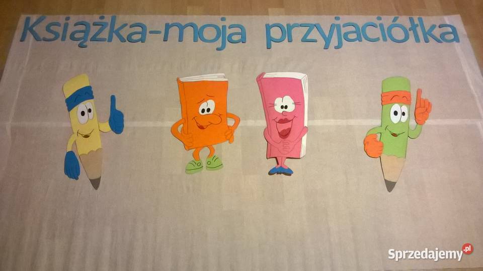 Dekoracje na Dzień książki z brystolu 504 102 Pozostałe Garwolin