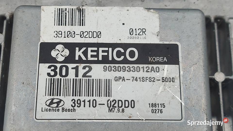 HYUNDAI i10 11 komputer sterownik silnika Kielce