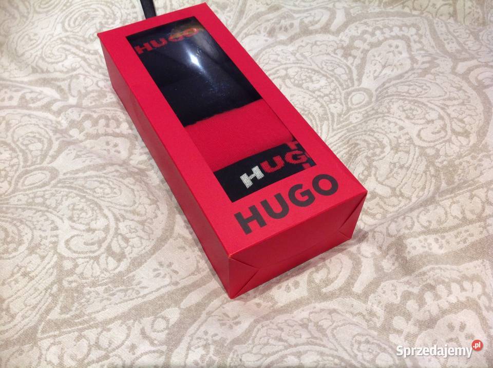 Skarpety Męskie 4 pak HUGO BOSS 4046 NOWE Nowa Sól sprzedam