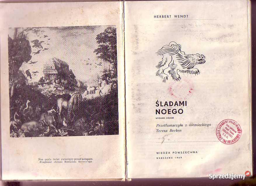 3353 ŚLADAMI NOEGO HERBERT WENDT Czyrna