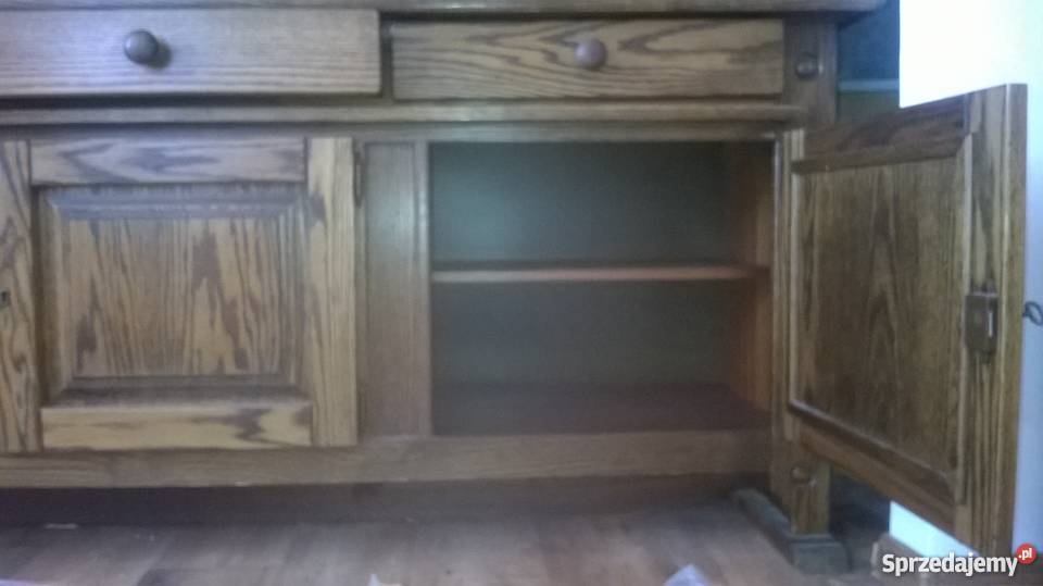 Kredens dębowy holenderski masywny Cieszyn