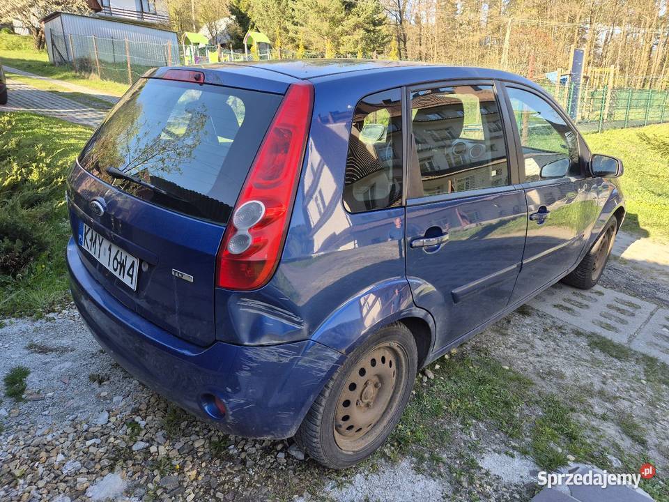 Ford Fiesta MK6 14 TDCI uszkodzone sprzeglo radio Bogdanówka sprzedam