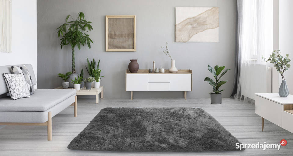 Dywan Shaggy Strado GreyNight 120x170 szary Opole
