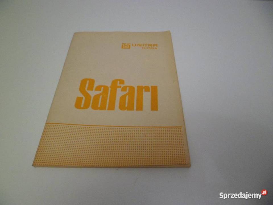 Safari Unitra Diora instrukcja montażu Kraków
