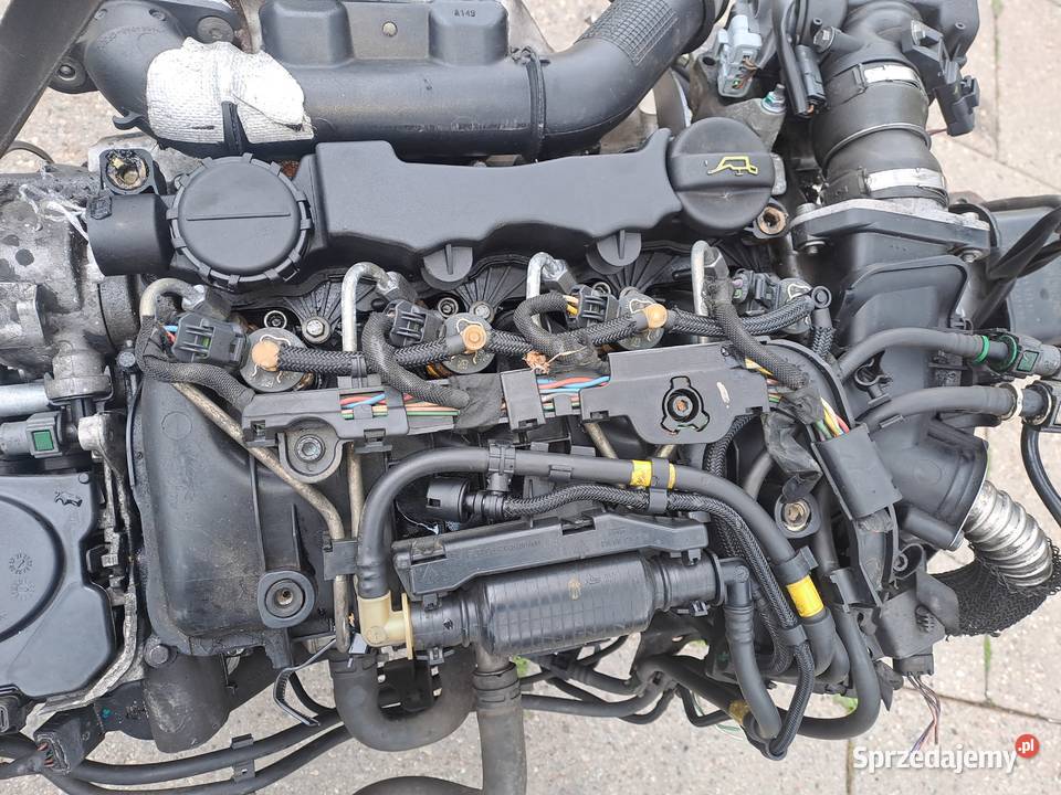Peugeot 308 16 HDi silnik kompletny kod 9HZ 9H01 Jastrzębie-Zdrój