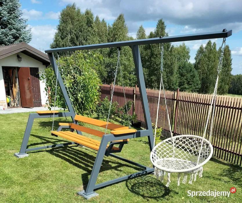 Huśtawka Ogrodowa w Stylu Loft Piekoszów sprzedam