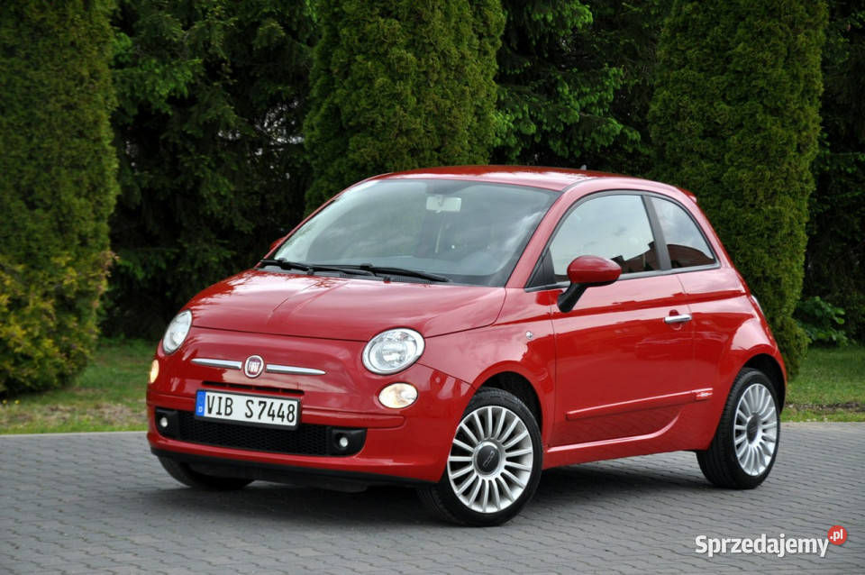 Fiat 500 12i69SkóryKlimatyzacjaChromI Ostrów Mazowiecka