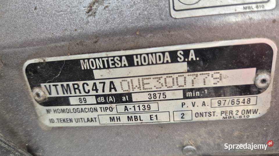 Honda montesa Hryniewicze sprzedam
