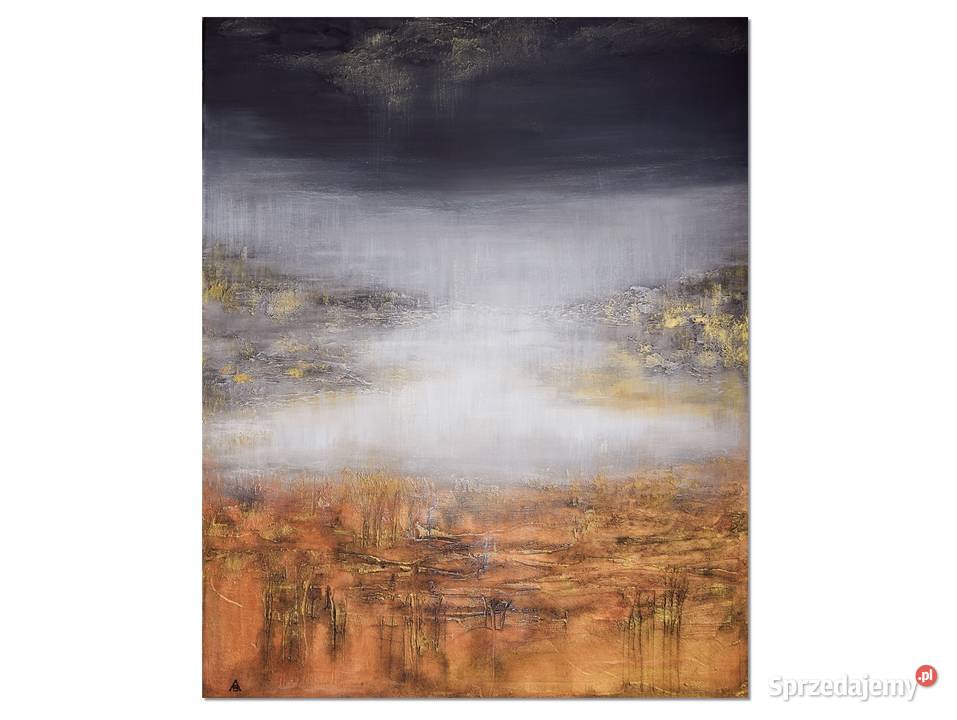 Gold rush 12 nowoczesny obraz abstrakcyjny Malbork sprzedam