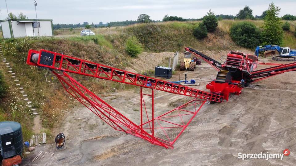Taśmociąg przenośnik taśmowy 20m x 800mm Kołodziejewo