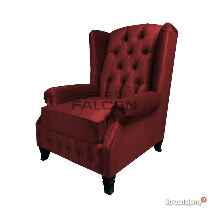 Pikowany fotel Chesterfield Edmonton PRODUCENT sprzedam