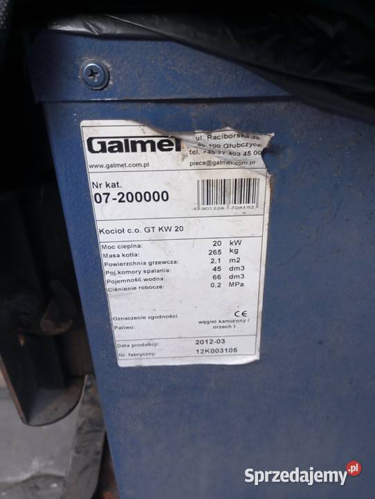 Galmet gt 20kw wielkopolskie Września