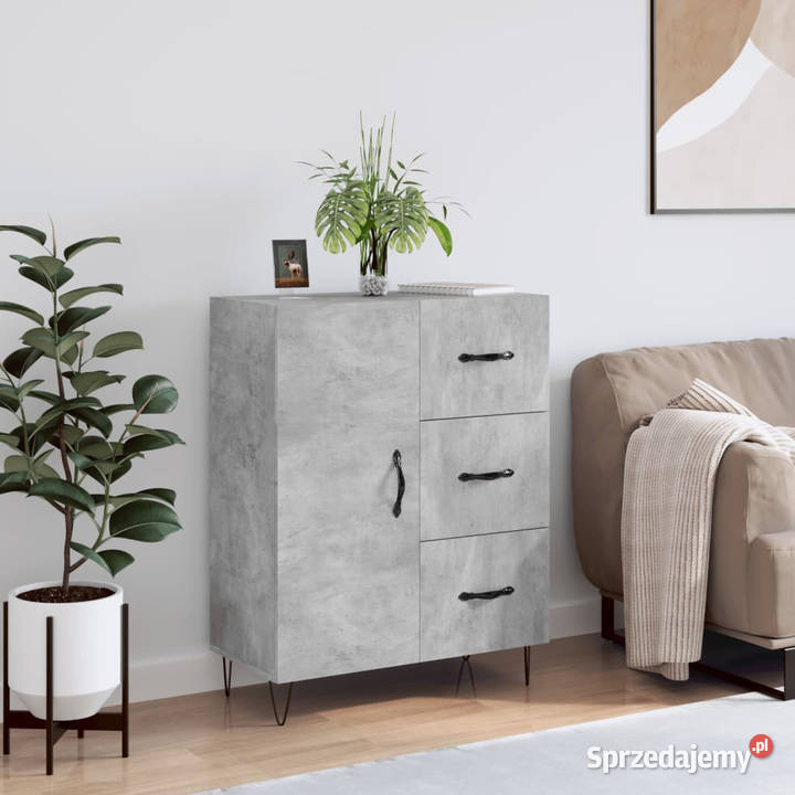 Szafka szarość betonu 695x34x90 materiał Warszawa
