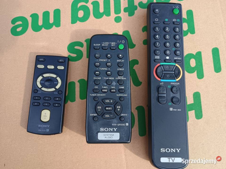 Piloty Sony