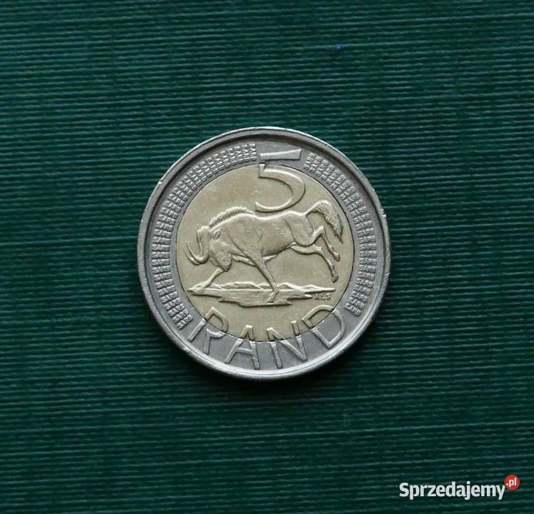Afryka Południowa 5 randów 2016r Kolekcje Gliwice