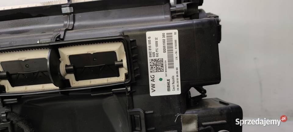 NAGRZEWNICA KOMPLETNA AUDI A4 B9 8W2816005G UK śląskie Przystajń sprzedam