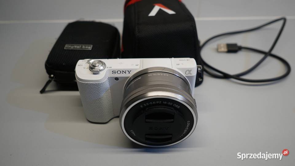 Sony Alpha A5100 obiektyw 1650 mm OSS przebieg pomorskie Gdynia