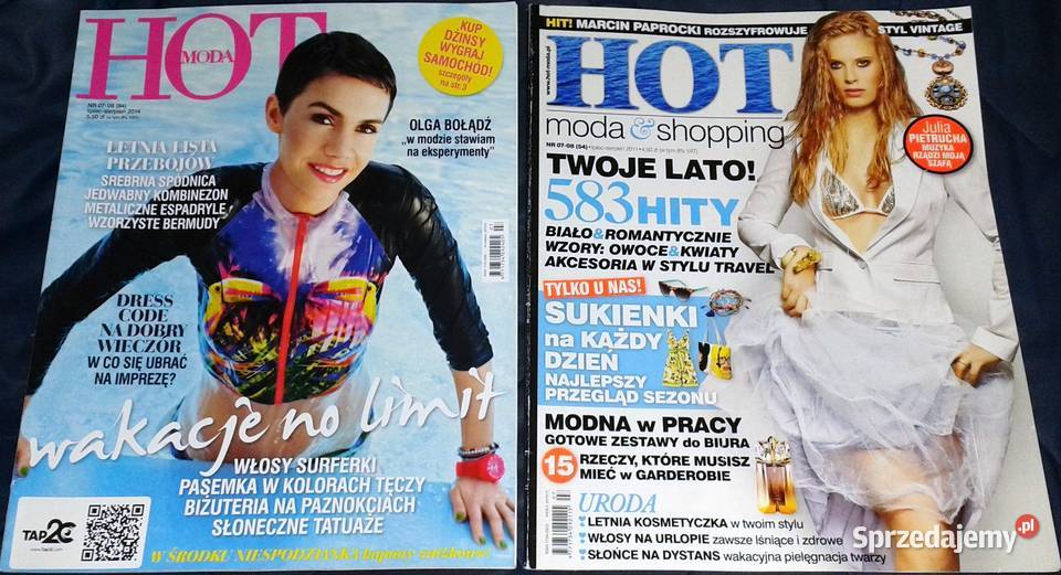 Hot Moda 10 czasopism Pozostałe Chełm