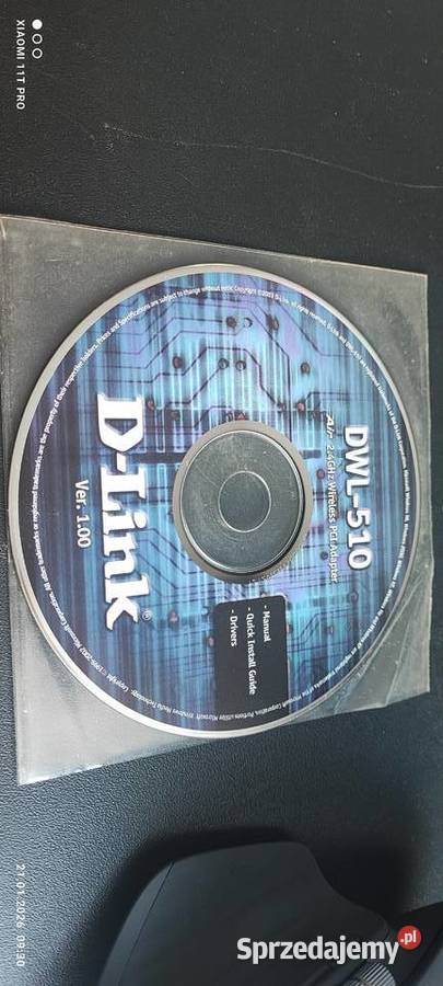 Karta sieciowa WiFi DLink DWL510 kujawsko-pomorskie sprzedam