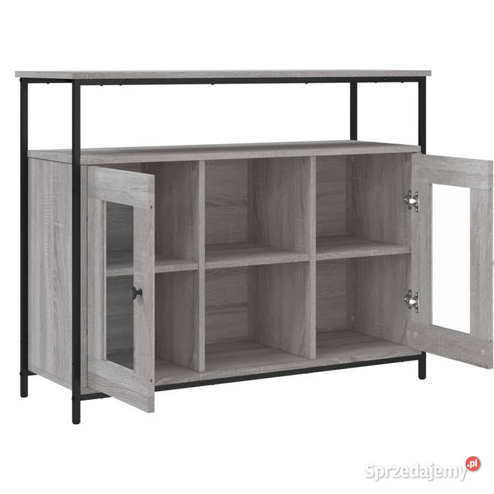 Szafka szary dąb sonoma 100x35x80 materiał Warszawa