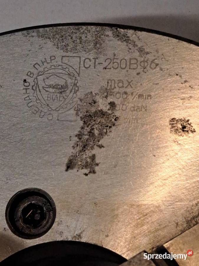 Uchwyt tokarski samocentrujący fi 250