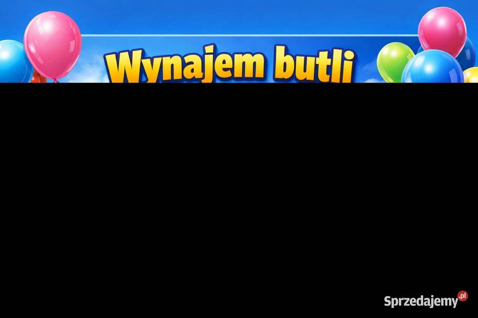 Wynajem butli z helem i reduktorem Pozostałe Dom i Ogród Lidzbark
