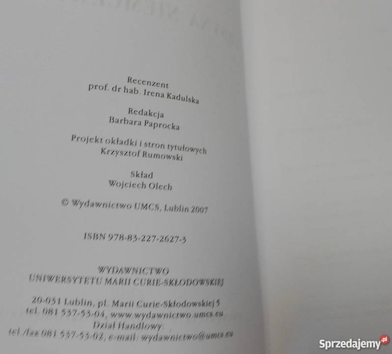 Dramy i tragedie historyczne J U Niemcewicza M Rok wydania 2007 Gdańsk