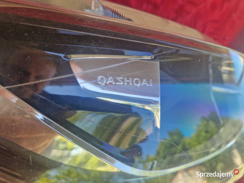 Lampa Reflekor Nissan Qashqai II J11 Lift 17r Lampy przednie Łuków