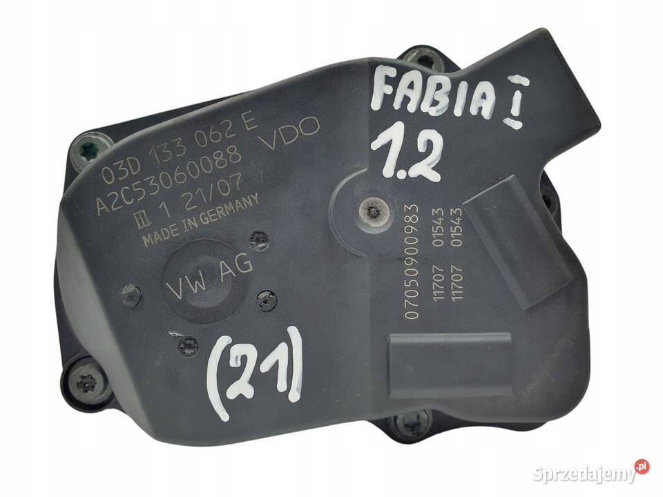 PRZEPUSTNICA VW Fox Polo IV Skoda Fabia I 12 12V Chełm