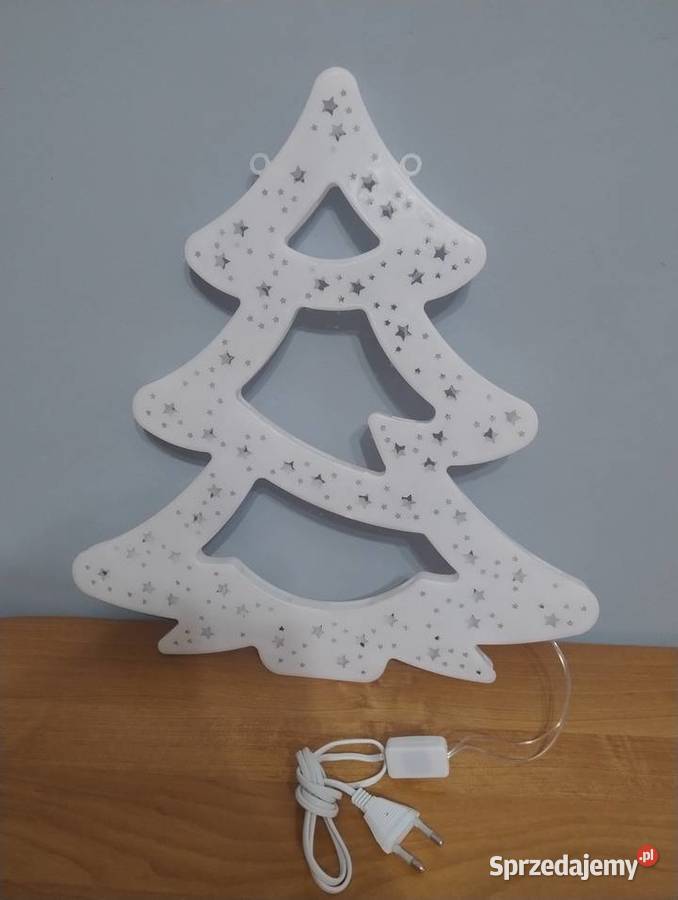 Ozdoba świąteczna LED do okna choinka Blachownia sprzedam