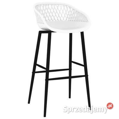 vidaXL Krzesła barowe 2 białe248164 Warszawa sprzedam