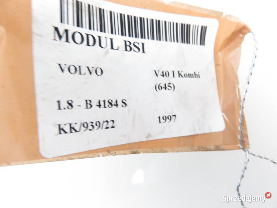 BSI VOLVO V40 I Kombi 645 18 B 4184 S