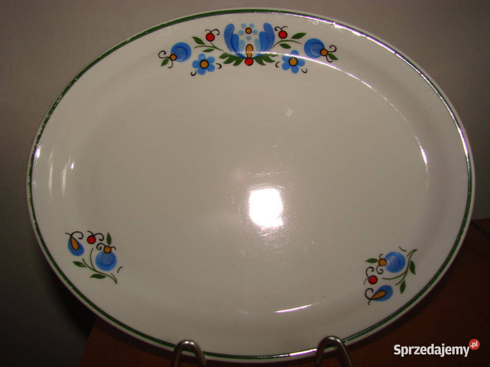 Lubiana wzór kaszubski półmisek PRL Pruszcz Gdański sprzedam