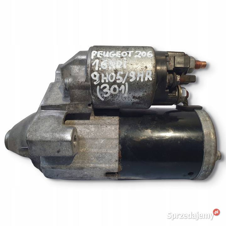 ROZRUSZNIK Peugeot 308 16 HDI 9663528880 Układ elektryczny silnika lubelskie Chełm