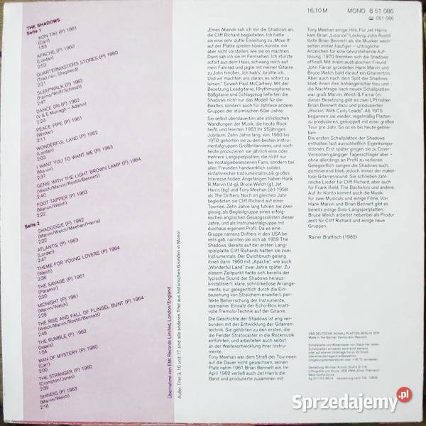 The Shadows The Shadows LP pop