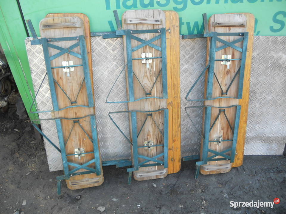 Turystyczny Kplstół drewniany rozkładany3 lawki podkarpackie