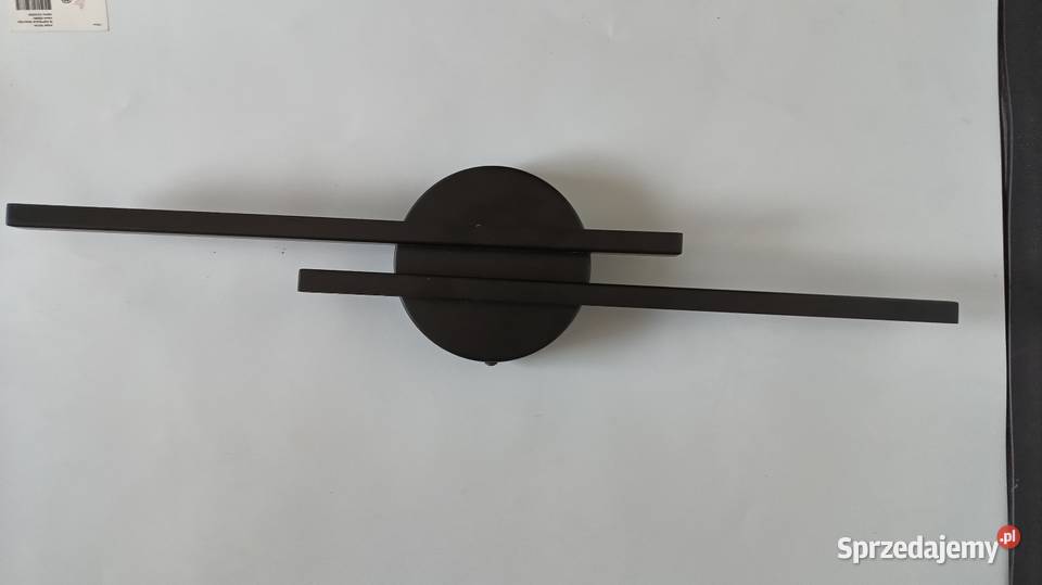 Lampa ścienna LED czarna 14W neutralna kinkiet śląskie Bytom