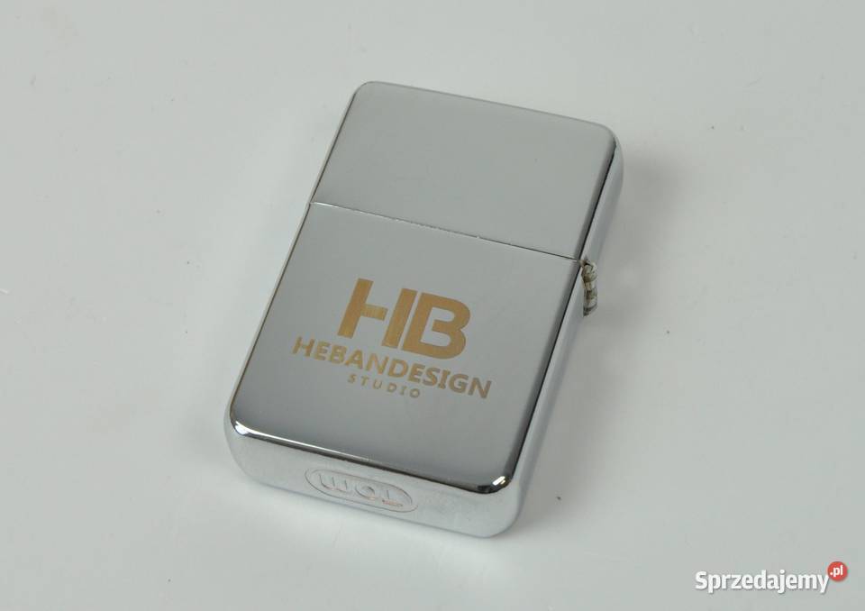 Zapalniczka benzynowa z grawerem srebrna 50 podkarpackie Leżajsk