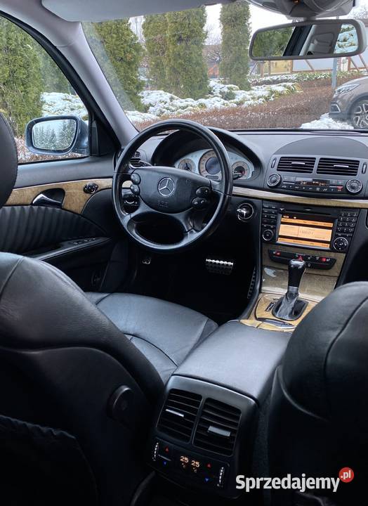 Mercedes Eklasa w211 lift 2009r Avantgarde 30CDI nieuszkodzony dolnośląskie Wrocław sprzedam