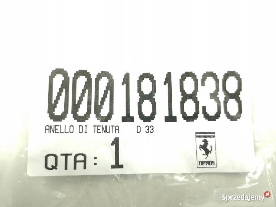 USZCZELNIACZ ŁOŻYSKA OPOROWEGO FERRARI 430 360