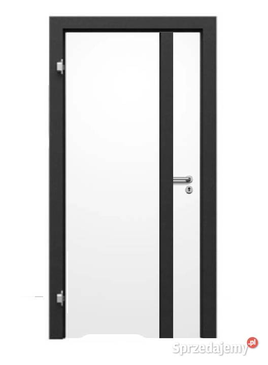 Drzwi bezprzylgowe Loretto DEFENDOOR szkło Poznań