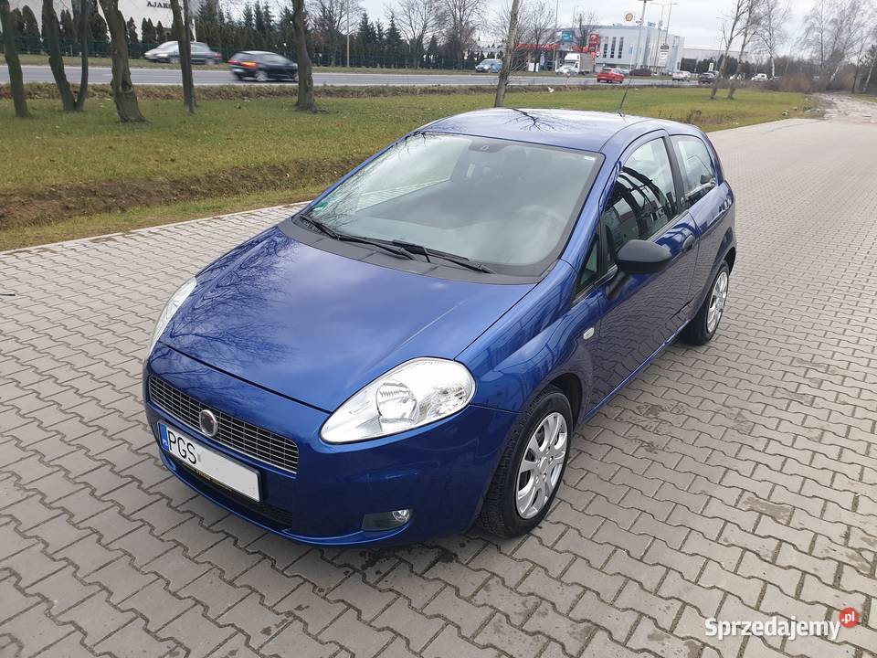Fiat Grande Punto 14 Benzyna 2007r I właściciel Poznań