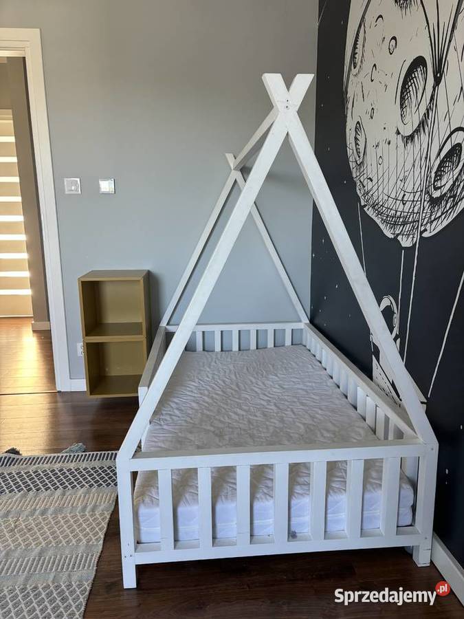 Łóżeczko dziecięce160x90 materac stan Stare Żukowice