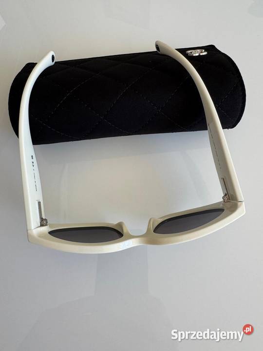 Okulary przeciwsłoneczne Chanel kocie oczy